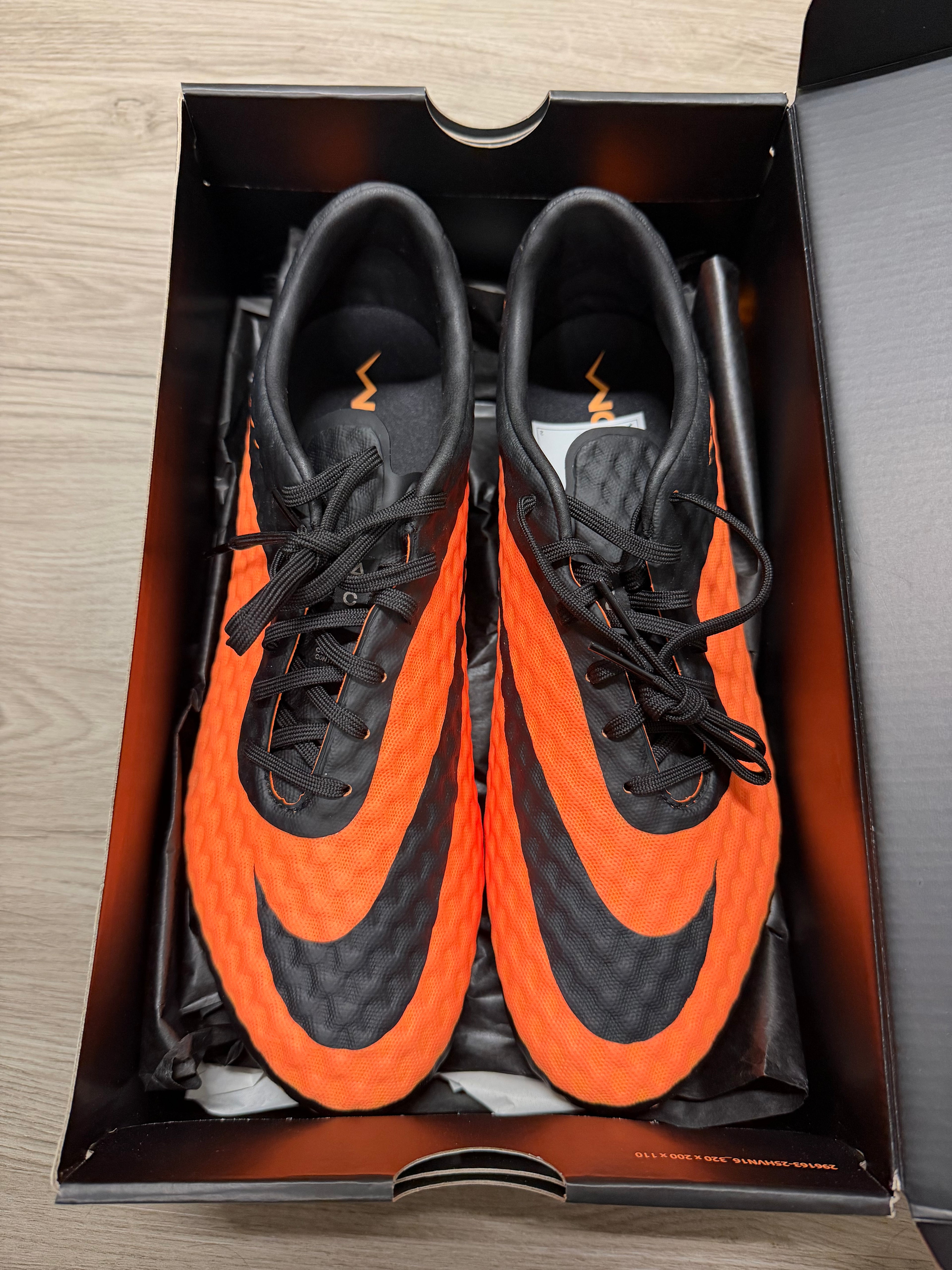 Nike Hypervenom Phantom RGN Black/Bright Citrus