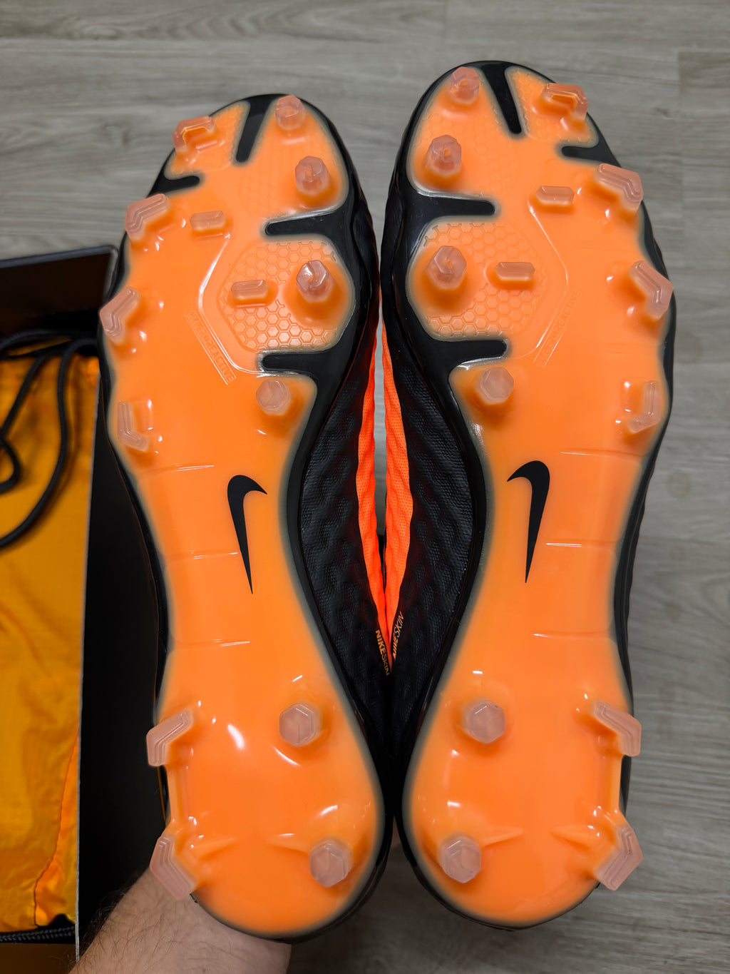 Nike Hypervenom Phantom RGN Black/Bright Citrus