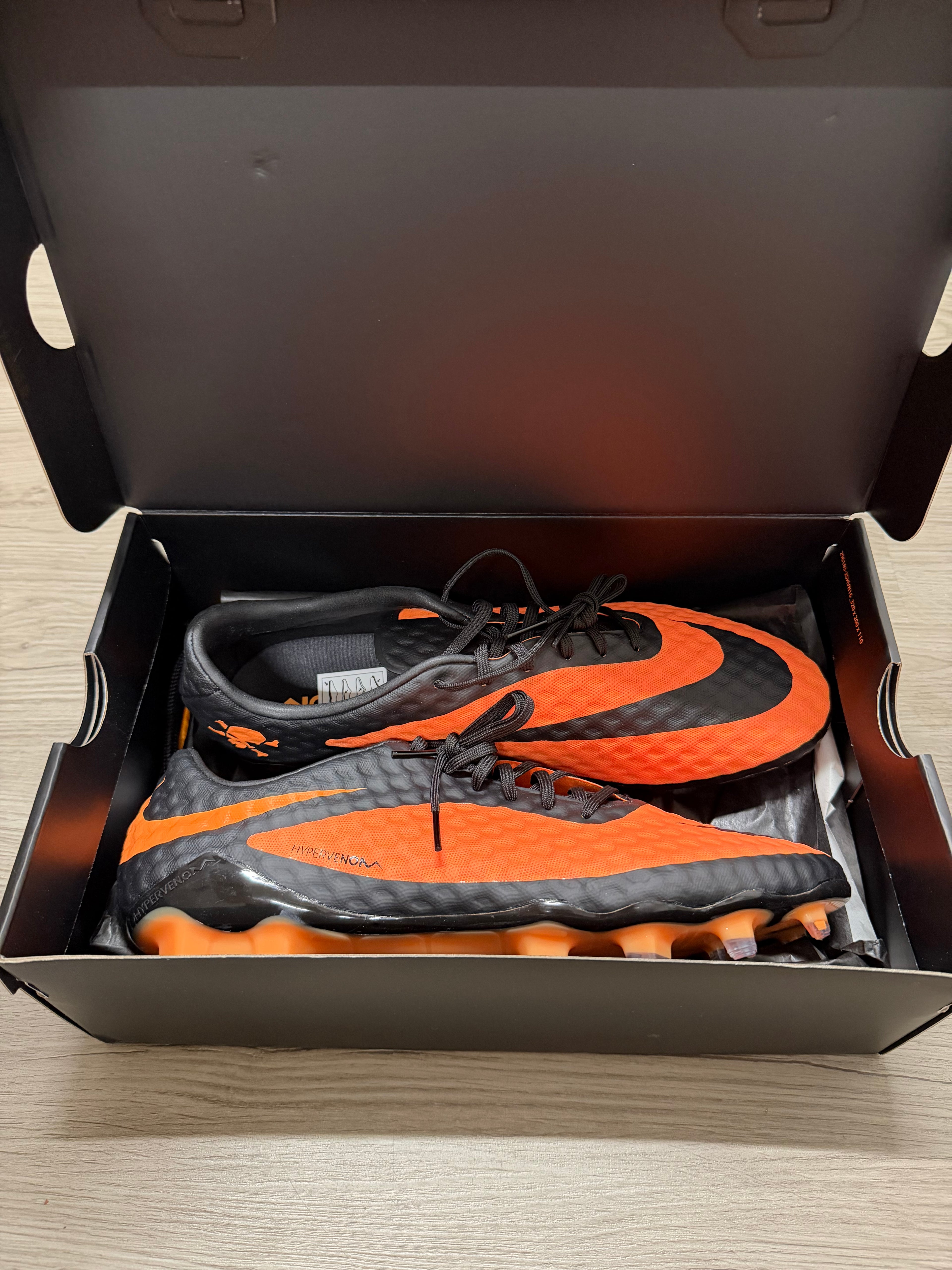 Nike Hypervenom Phantom RGN Black/Bright Citrus