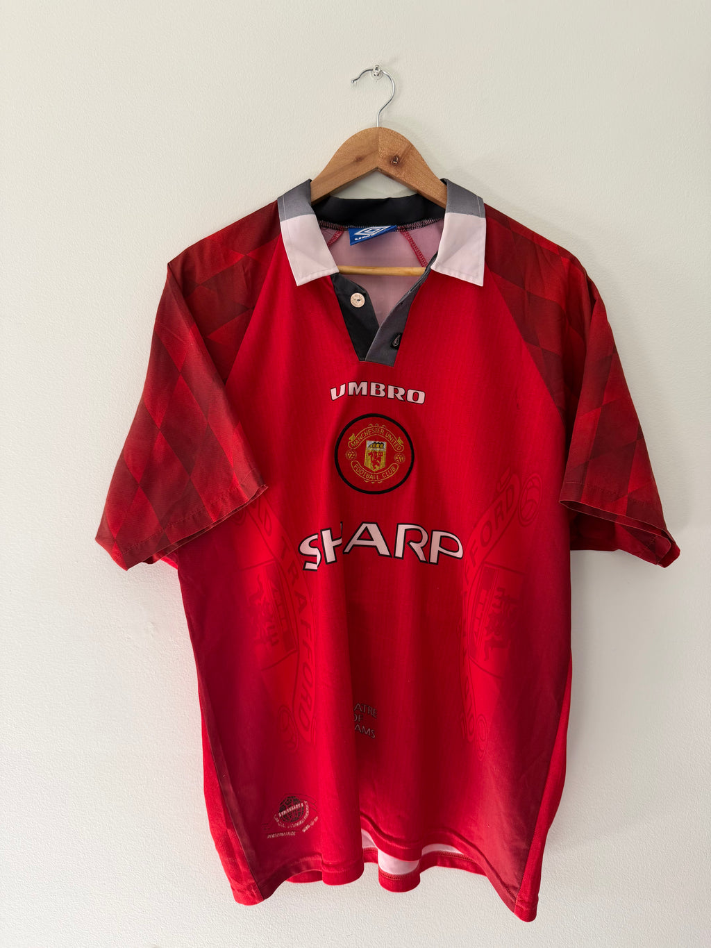 Manchester United 1996/98 Home - David Beckham