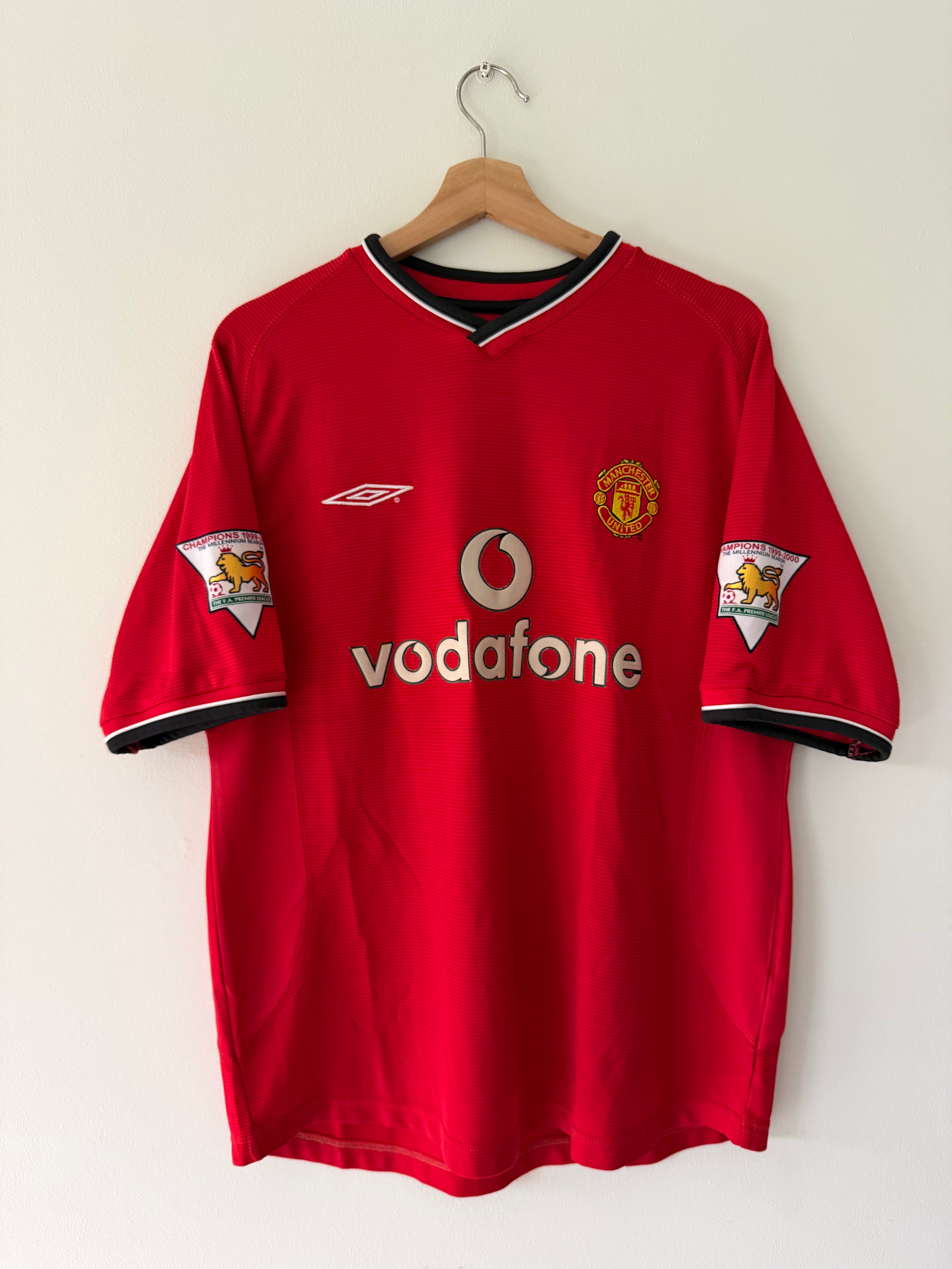 Manchester United 2001 Home - David Beckham