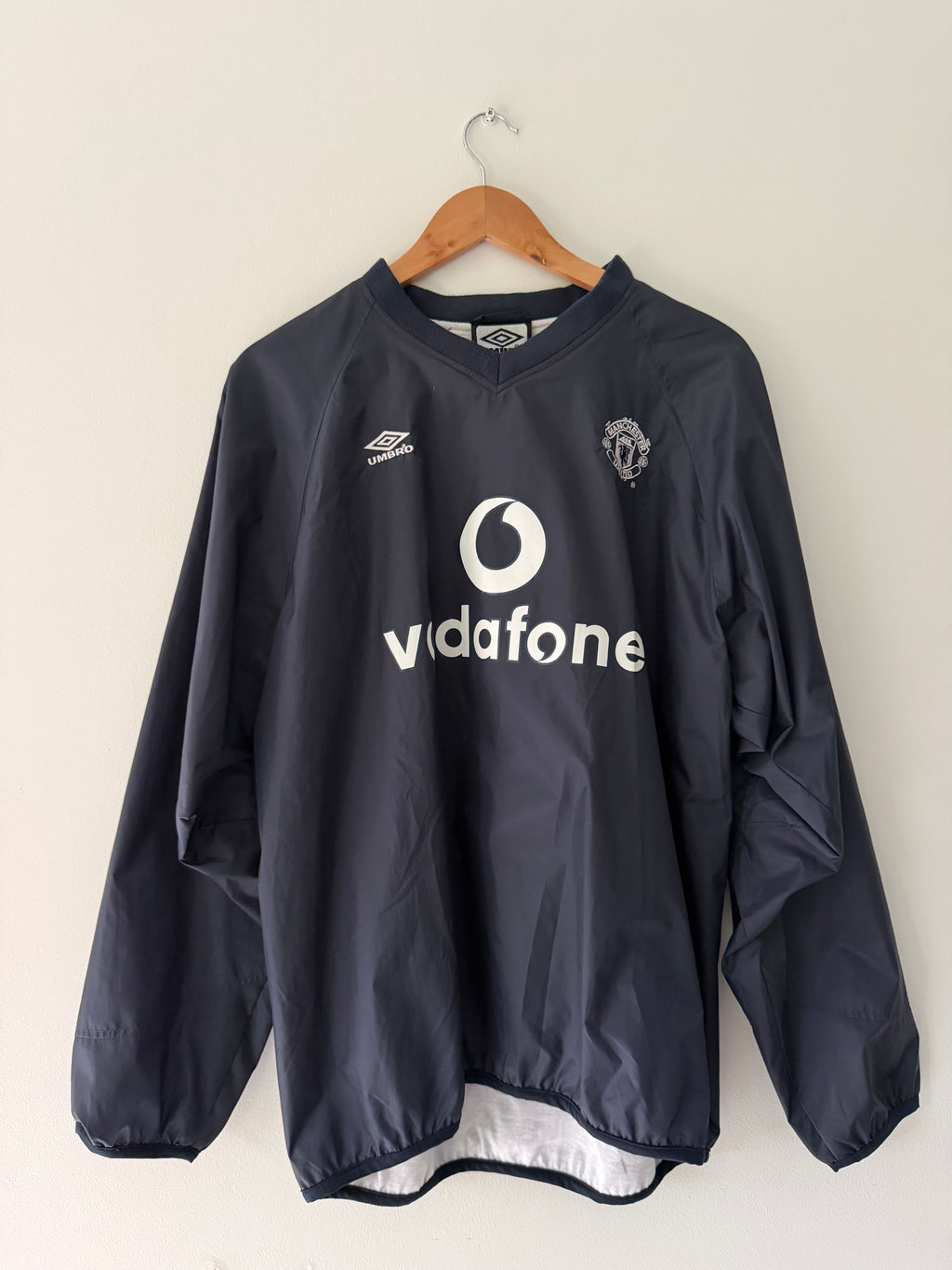 Manchester United 2002 Vintage Drill Top/Windbreaker