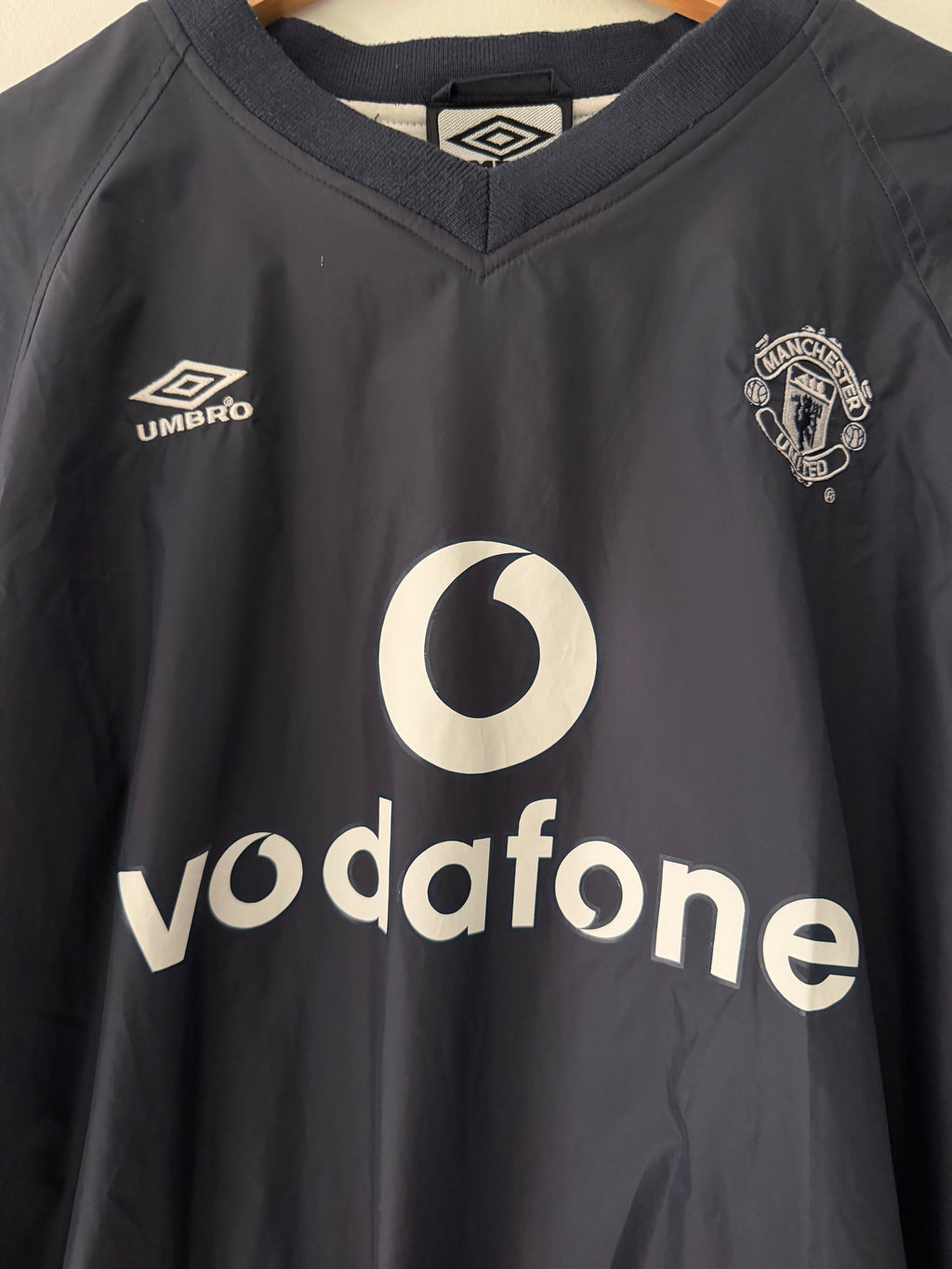 Manchester United 2002 Vintage Drill Top/Windbreaker