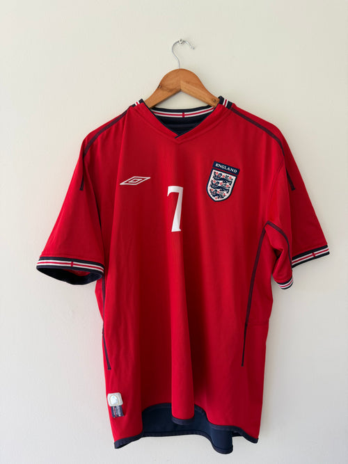 2002/04 England Away - David Beckham