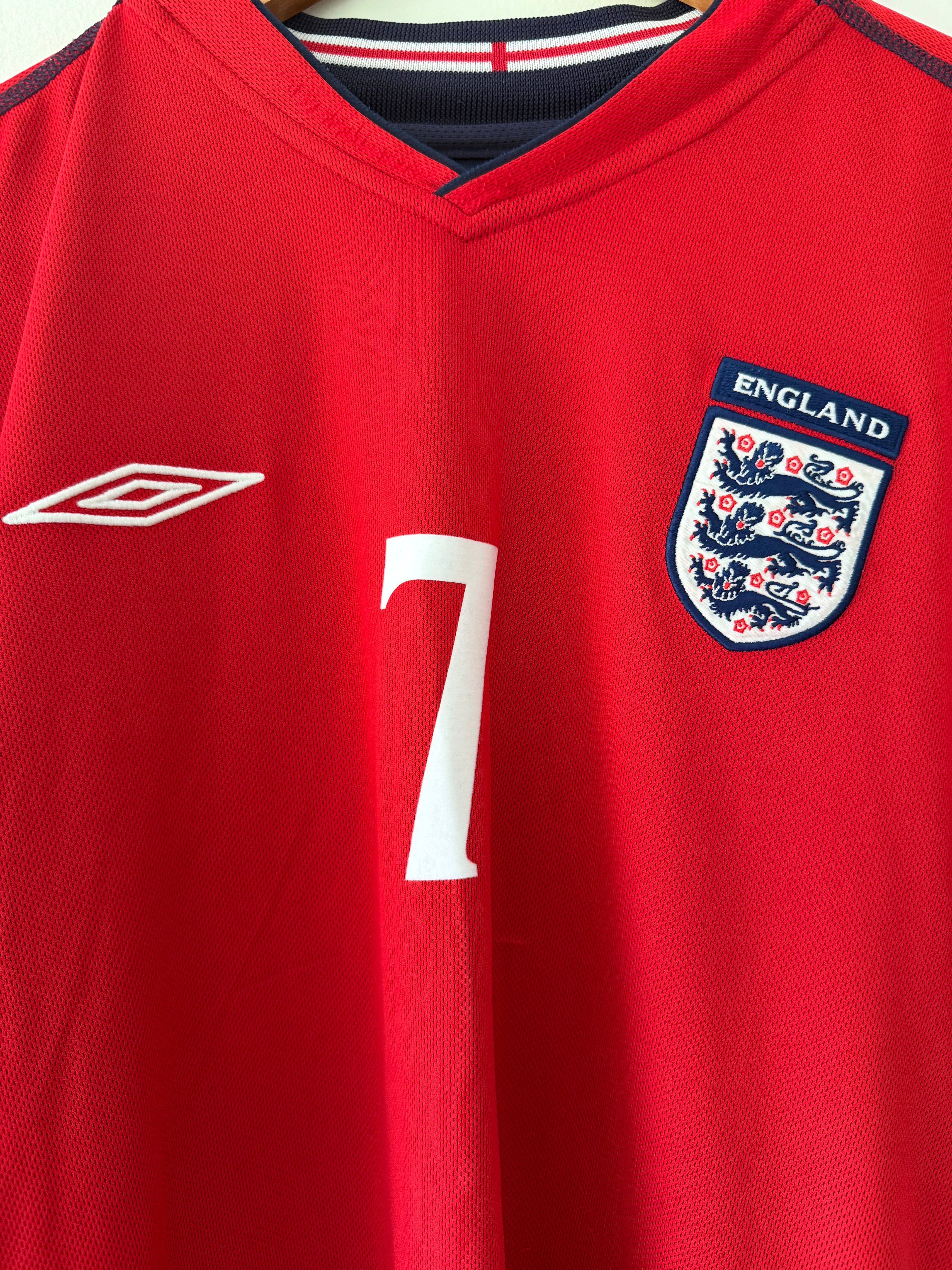 2002/04 England Away - David Beckham