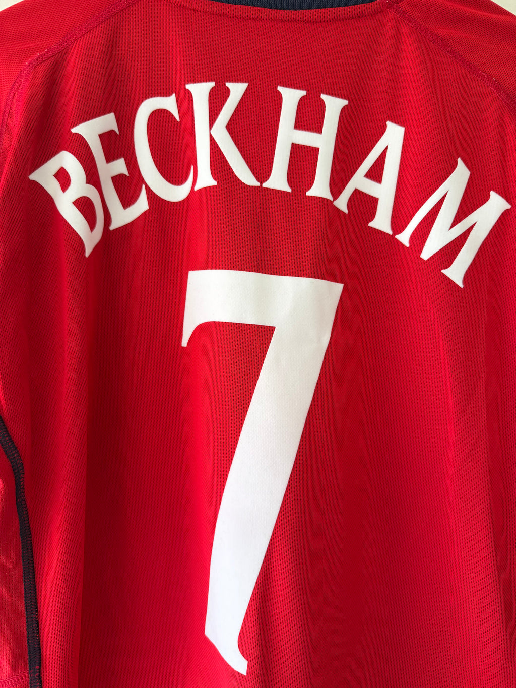 2002/04 England Away - David Beckham