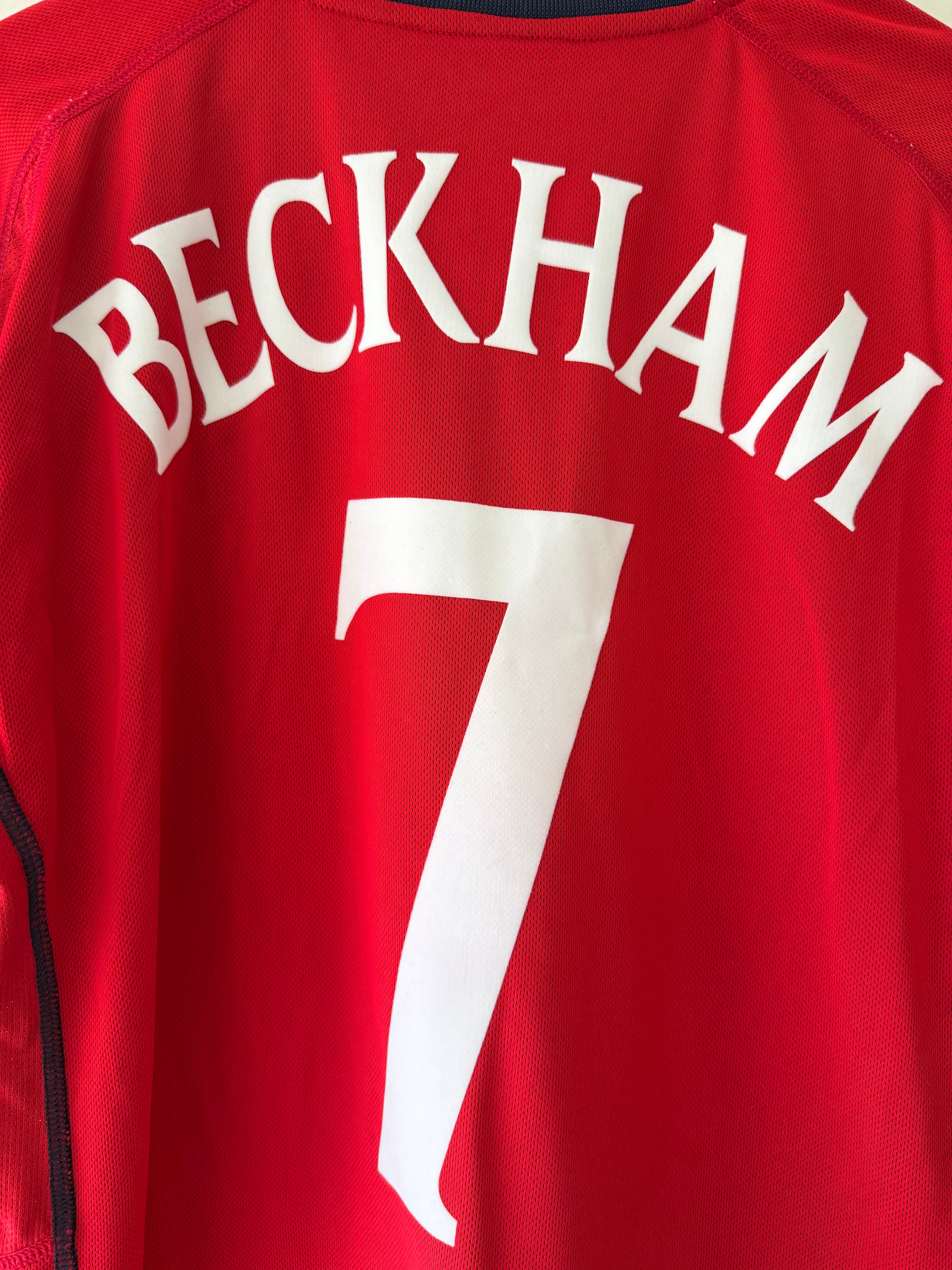 2002/04 England Away - David Beckham